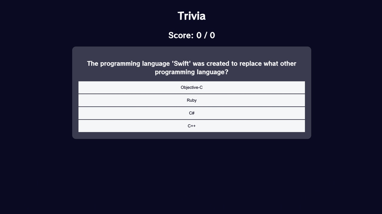 Trivia image
